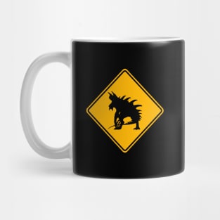 DnD Tarrasque Crossing Mug